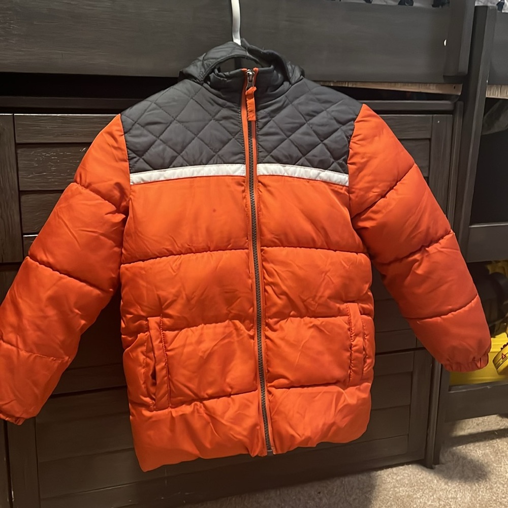Boys winter coat fleece lined